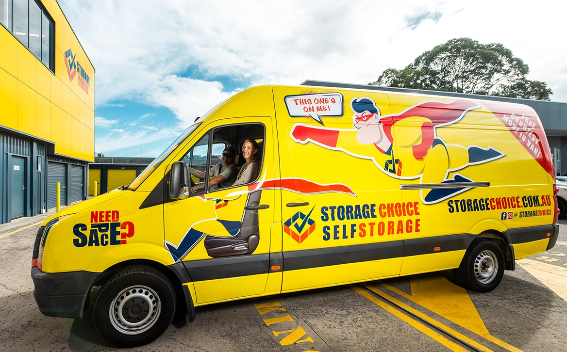 Storage Choice Yeppoon Move In Van