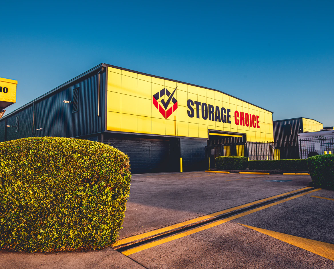 Exterior of a Storage Choice self-storage facility in South East Queensland